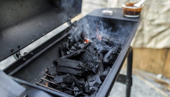 coal inside grille